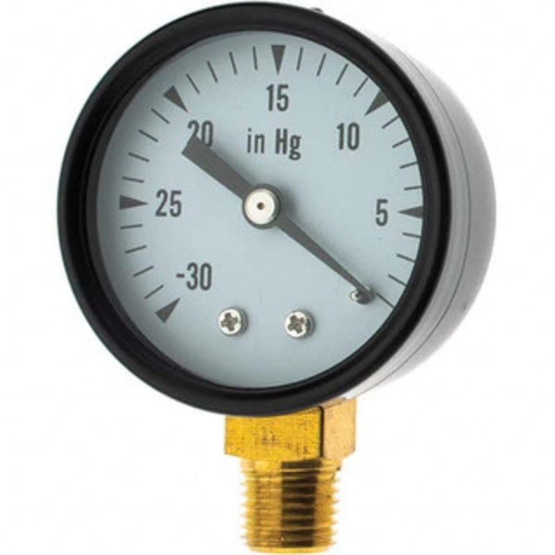 Value Collection Analog Vacuum Gauge 1/4 Thread 729281 – 45292521