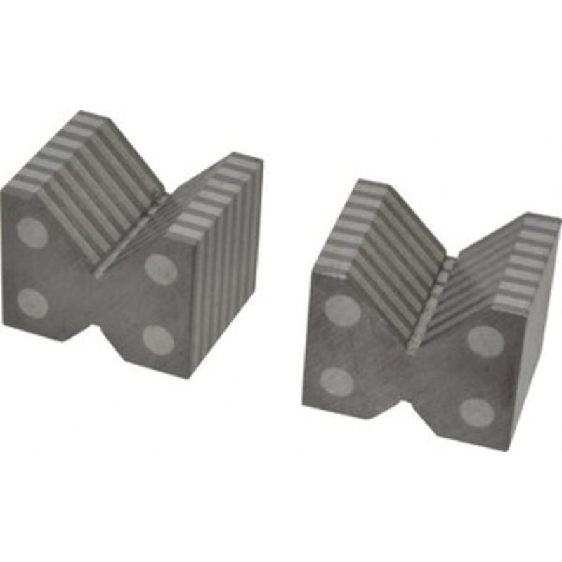 Value Collection 90 Angle, Aluminum Alloy, V-Block 2 Long x 2-3/8 Wide x 1-7/8 High, Sold as 2 Block Set 285-2060 – 84395961
