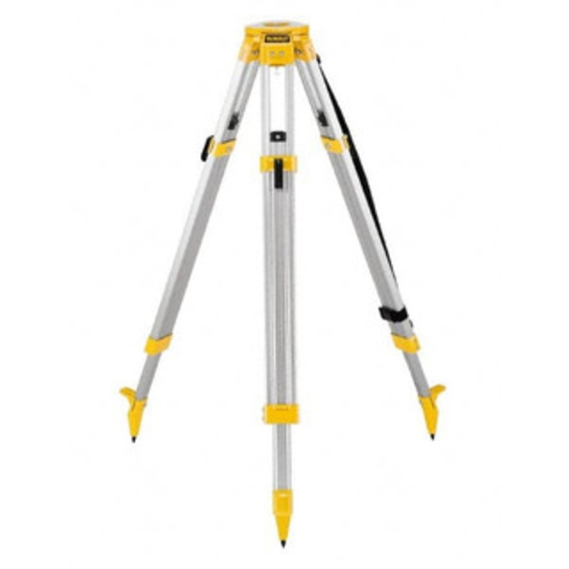 DeWALT 42 Inch (Closed), 68 (Open) Inch Long, Construction Level Tripod Black, Yellow, Use With Laser Levels DW0736 – 09138777