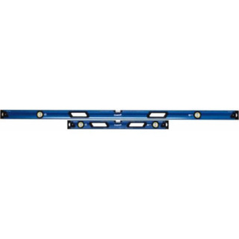 Empire Level 32 & 78 Long 3 Vial Box Beam Level Metal, Blue, 1 Level & 2 Plumb Vials E75JAMB – 35716968
