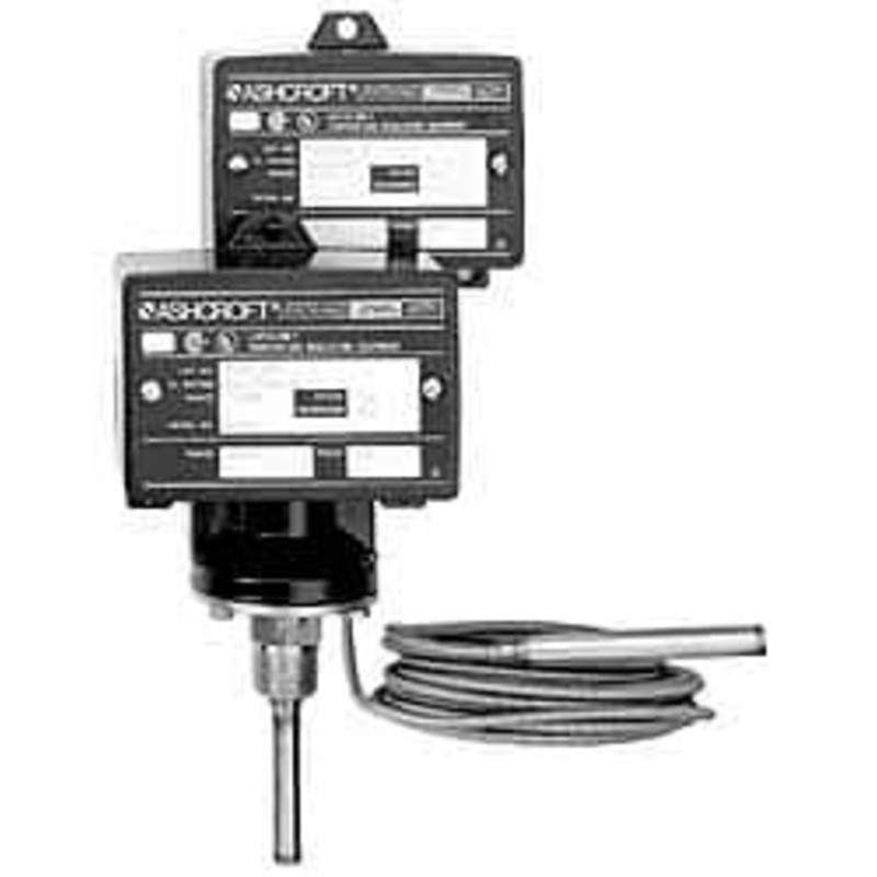 Ashcroft 0 to 100F, Watertight Single Setpoint Temp Switch 4 Inch Rigid Stem T424TS040 100F – 56483076
