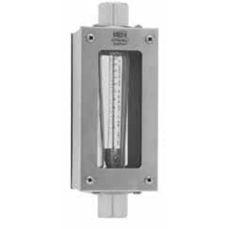 King Instrument 1 FNPT Port Polysulfone Tube, Stainless Steel Case & End Flowmeter 200 Max psi, 2.5 to 25 GPM, Stainless Steel 7311223067W – 86485331