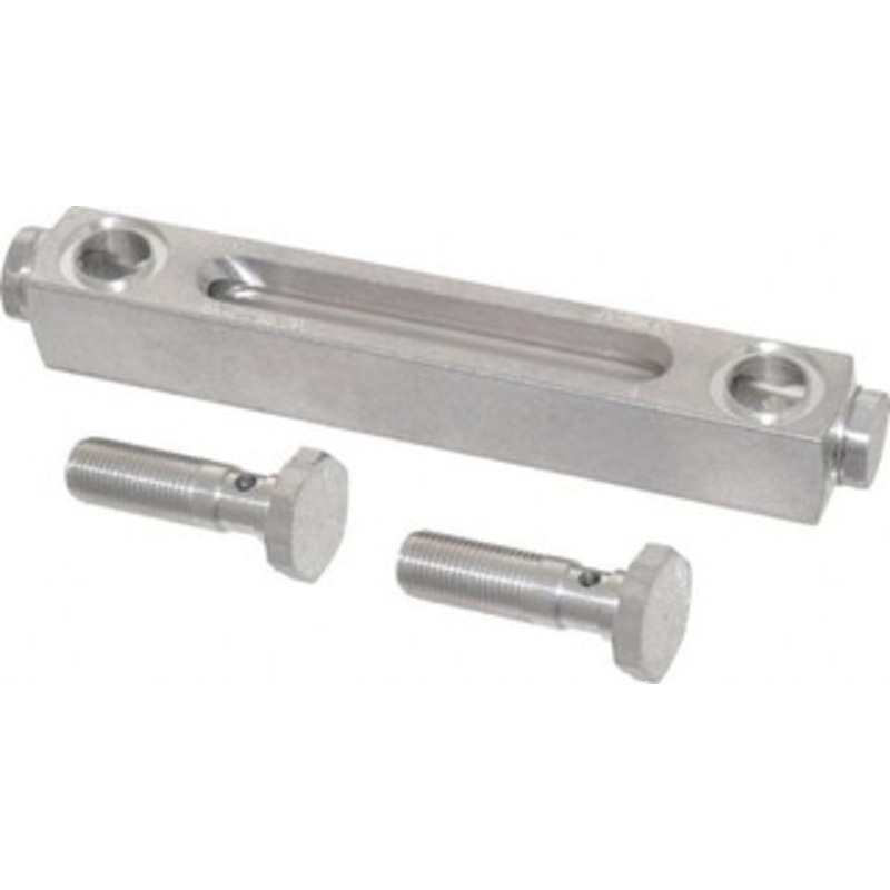 LDI Industries 1/2-20 Thread, 3-1/2 Inch Sight Length, Closed Circuit Liquid Level Sight Gauge 5 Inch Length to Center of Base, 6-5/8 Inch Overall Length, Buna-N Seal G605-05-A-1 – 56477672