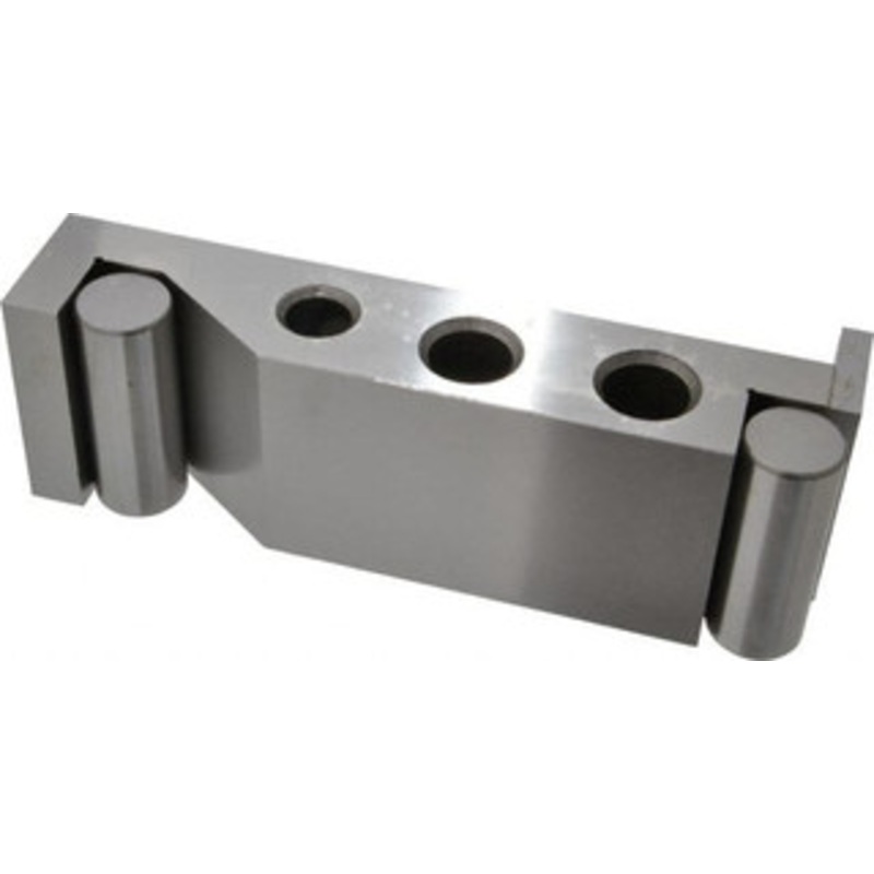 Value Collection 5 Inch Long x 2 Inch Wide x 0.0002 Inch Center to Center Accuracy, 0.0004 Inch Parallelism, 5 Inch Between Rolls, Sine Bar Hardened Steel, Includes Fitted Case 30002 – 06479158
