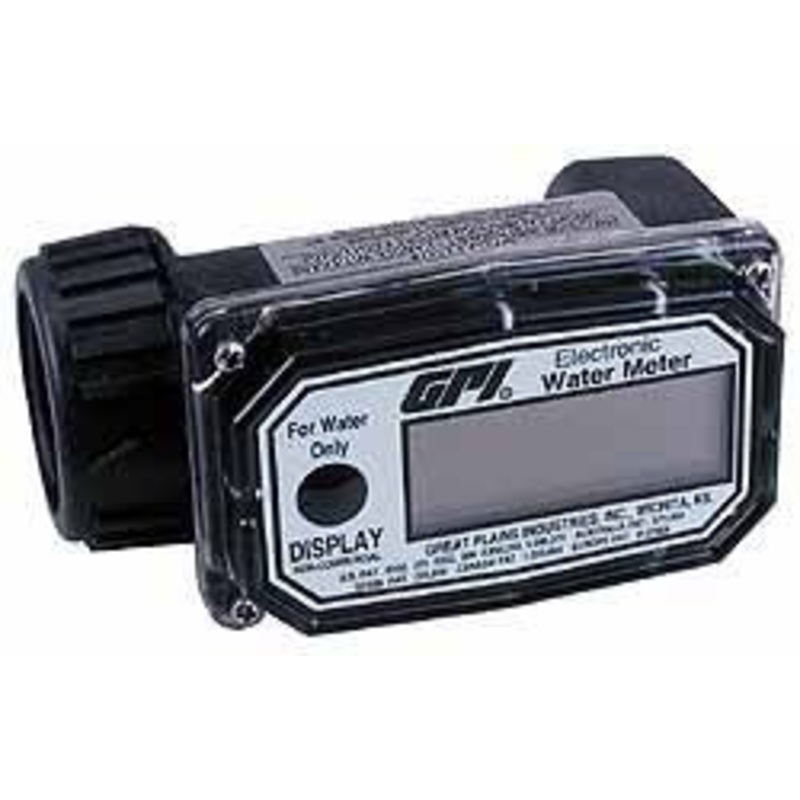 GPI Great Plains Industries Economy Flowmeter 300 Max psi, Aluminum 113255-10 – 86498797