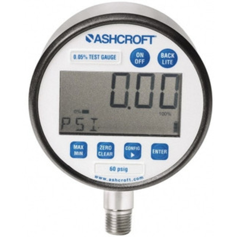 Ashcroft 3 Dial, 1/4 Thread, 0-15 Scale Range, Pressure Gauge Lower Connection Mount, Accurate to 0.05% of Scale 302089SD02L15 – 74586454