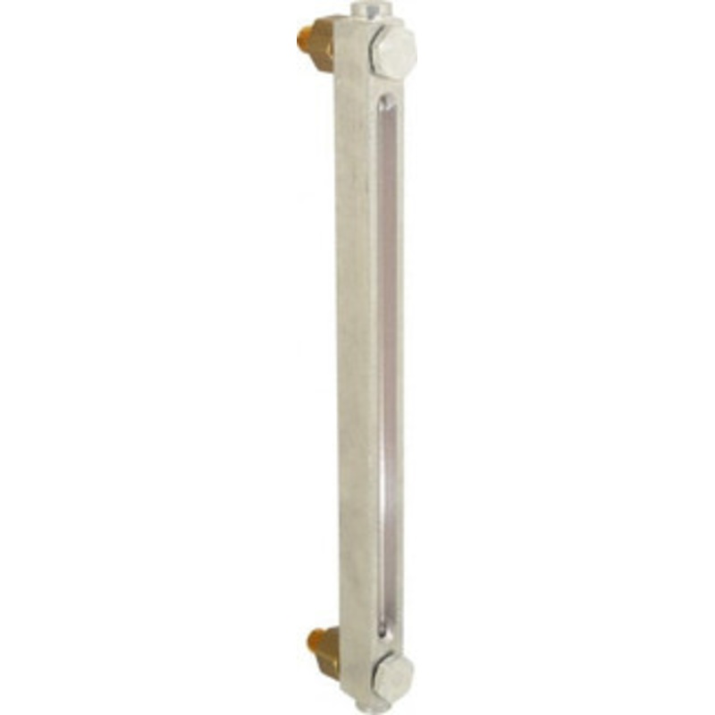 LDI Industries 1/4-18 Thread, 10-1/2 Inch Sight Length, 270 Max psi, Closed Circuit Liquid Level Sight Gauge with Pipe Adapter 12 Inch Length to Center of Base, 13-5/8 Inch Overall Length, Buna-N Seal G607-12-A-1-2 – 56477755