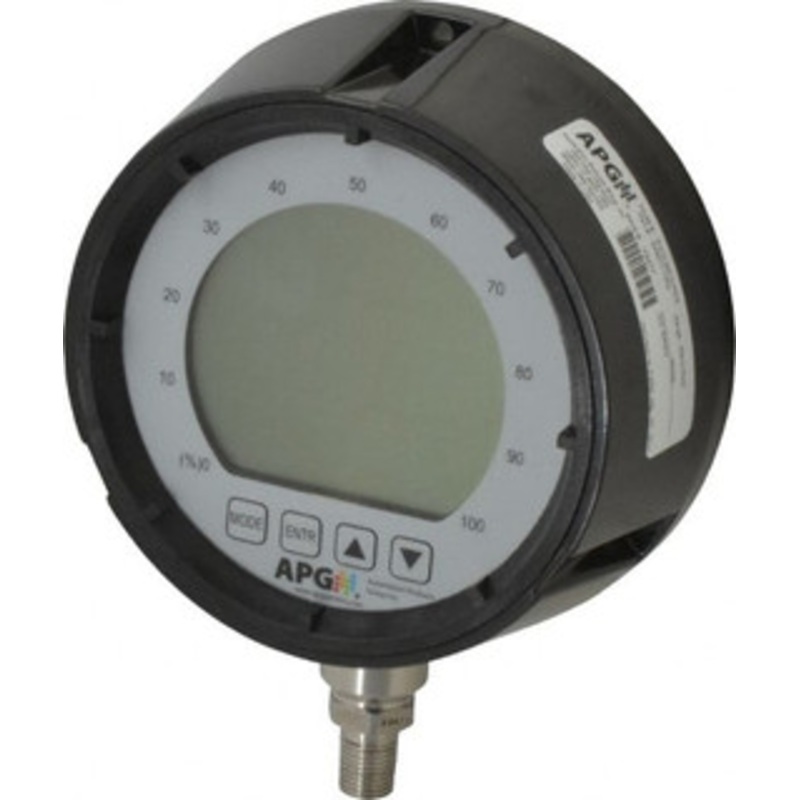 Made in USA 4-1/2 Dial, 1/4 Thread, 0-500 Scale Range, Pressure Gauge Lower Connection Mount, Accurate to 0.25% of Scale PG10K-500-GB – 37029832