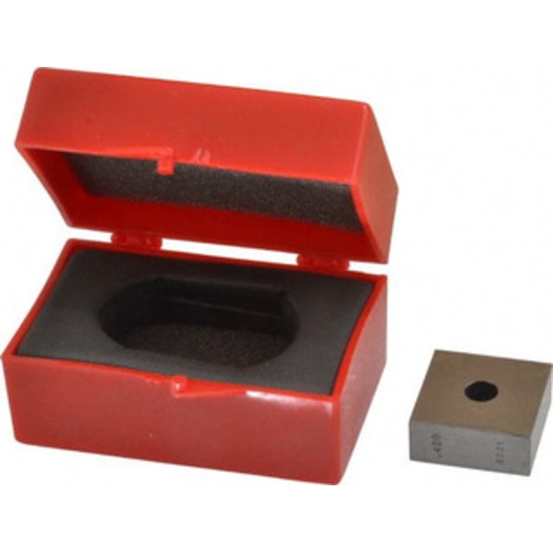 Value Collection 0.4 Square Steel Gage Block Accuracy Grade 0, Includes NIST Traceability Certification 630-73406 – 86274503