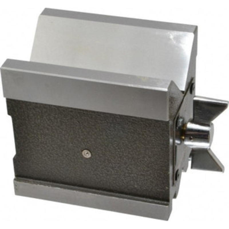 Value Collection 4.76 to 2-3/4 Capacity, 90 Angle, Steel V-Block 4 Long x 3 Wide x 3-3/4 High, Sold as Individual MVB/4S – 01292366