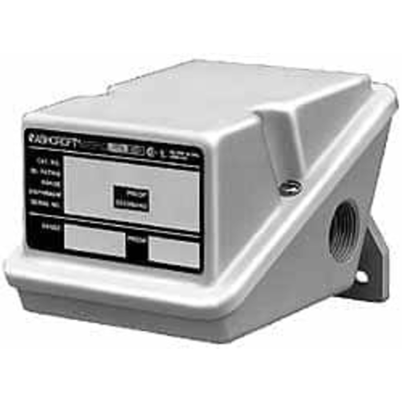 Ashcroft 15 to 100 psi Adjustable Range, 1,000 Max psi, Watertight Dual Setpoint 1/4 Thread LPDN4GGV25 100 – 56483241