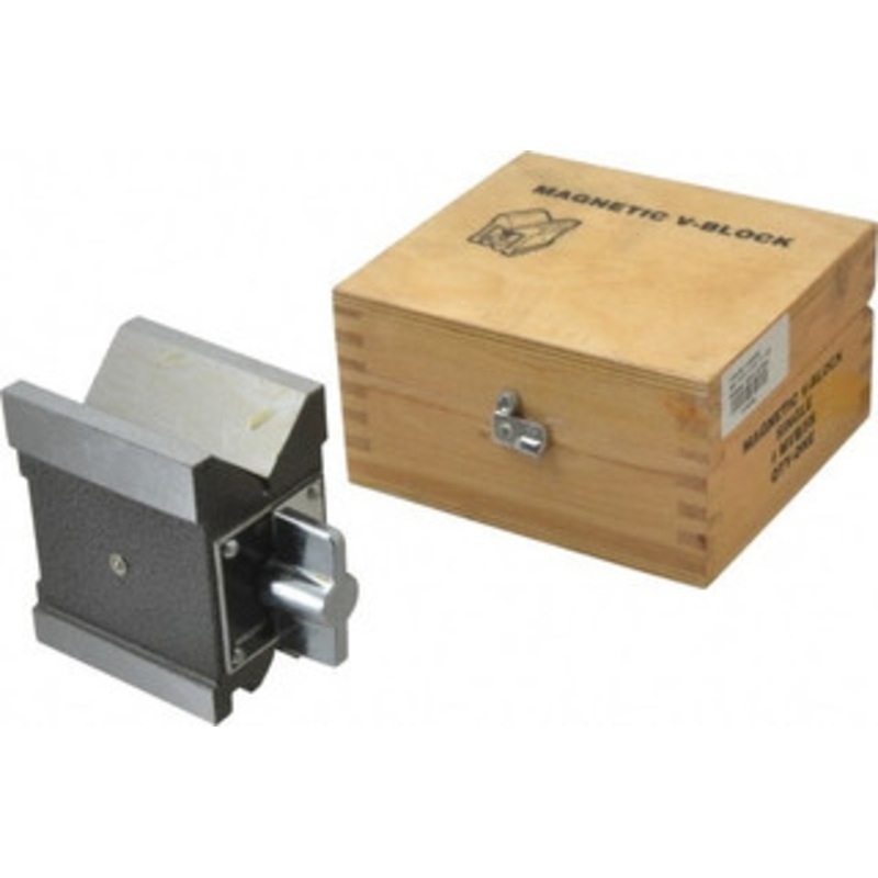 GROZ USA 4.76 to 2-3/4 Capacity, 90 Angle, Steel V-Block 3-3/16 Long x 2-3/8 Wide x 3-3/4 High, Sold as Individual MVB/5S – 01292382