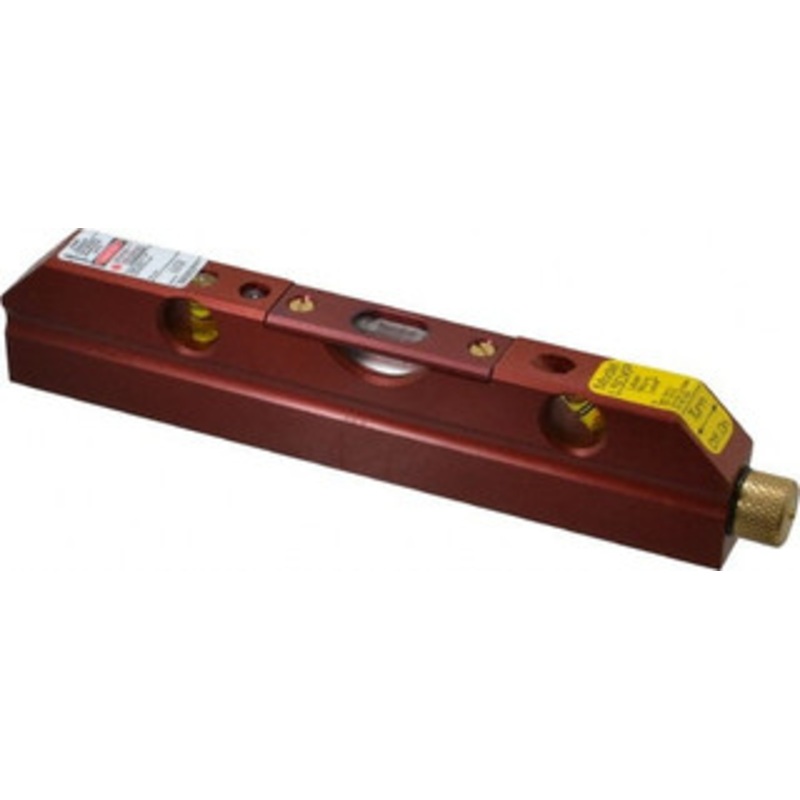 Laser Tools Co. 1 Beam 500′ Max Range Torpedo Laser Micro Level Red Beam, 1/8 at 100′ Accuracy, 165.1mm Long x 16mm Wide x 33.66mm High, Battery Included L50XP – 77705358