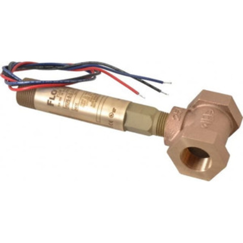 Dwyer Instruments 2,000 psi, Brass Housing, Dwyer Flowtect Flow Switch Model V6 V6EPB-B-S-2-B – 04900742