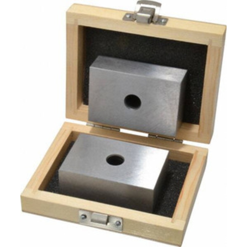 Fowler 0.0003 Squareness Per Inch, Hardened Steel, 1-2-3 Block with 1 Hole Setup Block 0.0002 Inch Overall Tolerance, 5/16 – 18 Inch Tapped Hole Size, 55-60 HRC Hardness, Sold As Matched Pair 52-439-001 – 63721997