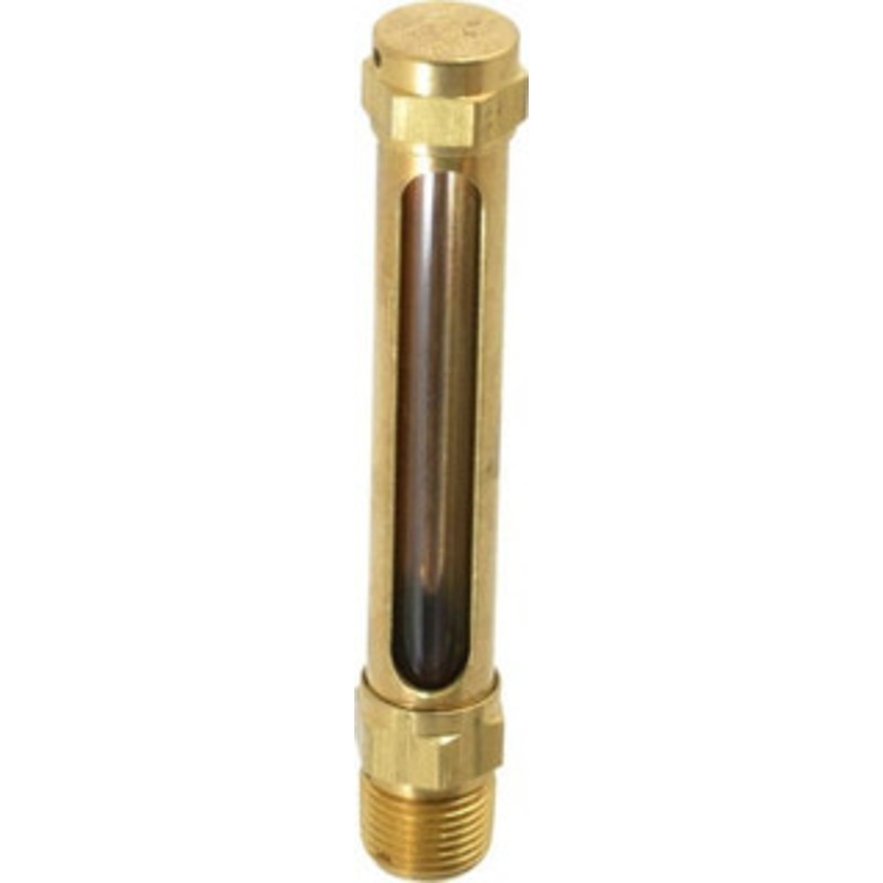 LDI Industries 2-3/4 Inch Long Sight, 3/8 Inch Thread Size, Buna-N Seal Straight to Male Thread, Vented Oil-Level Indicators and Gauge 4-1/2 Inch Length G305-3 – 56476948