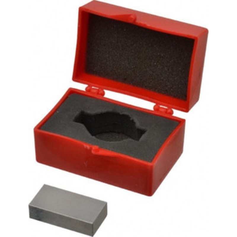 Value Collection 0.7 Rectangular Steel Gage Block Accuracy Grade AS-1, Includes NIST Traceability Certification 630-33706 – 86295102