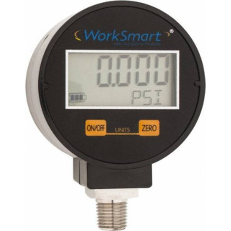 Value Collection 2-1/2 Dial, 1/4 Thread, 0-5 Scale Range, Pressure Gauge Lower Connection Mount, Accurate to 0.01% of Scale WS-PE-288 – 59274605