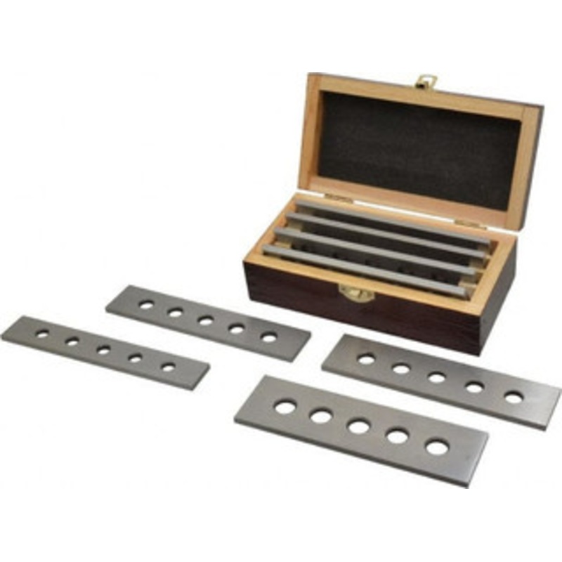 Value Collection 8 Piece, 6 Inch Long Tool Steel Parallel Set 1 to 1-3/4 Inch High, 3/16 to 3/16 Inch Thick, 55-62 RC Hardness, Sold as 4 Pair 637-7532 – 06820559