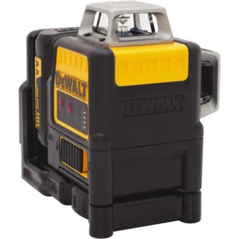 DeWALT 2 Beam 165′ Max Range Self Leveling Line Laser Red Beam, 1/8 at 30′ Accuracy, 17-3/4 Long x 13 Wide x 6-1/8 High, Battery Included DW0811LR – 33595240