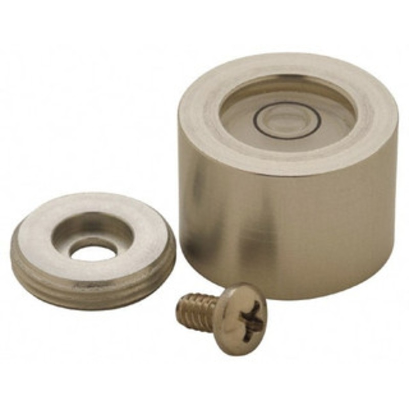 Geier & Bluhm 13/16 Inch Base Diameter x 0.56 Inch Overall Height, 1 Circle, Aluminum Bull’s Eye Circular Level 0.22 Inch Vial Diameter, 1/2 Inch Inner Diameter, 0.1 Inch Sensitivity, -40 to 150F 2-08501 – 67944835