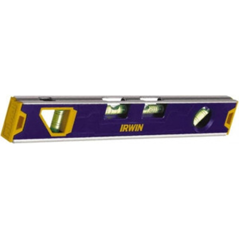 IRWIN Magnetic 12 Long 4 Vial Torpedo Level Aluminum, Blue 1794157 – 52369048
