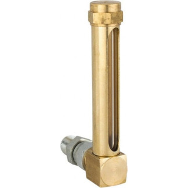 LDI Industries 2-3/4 Inch Long Sight, 1/4 Inch Thread Size, Buna-N Seal Union Coupling, Vented Oil-Level Indicators and Gauge 3-7/8 Inch Length to Center of Base G655-2 – 56477276