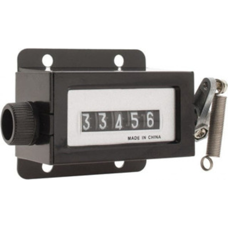 Value Collection 5 Digit Mechanical & Digital Display Counter Rotary Knob Reset 6840-1610 – 00208017