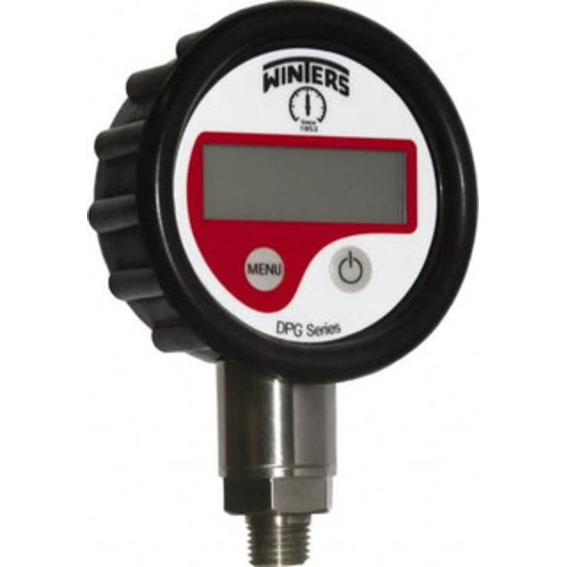 Winters Instruments 2-1/2 Dial, 1/4 Thread, 0-10,000 Scale Range, Pressure Gauge Lower Connection Mount, Accurate to 0.01% of Scale DPG224 – 91533703