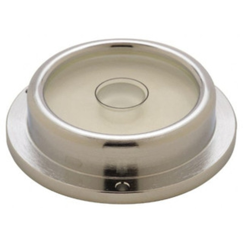 Geier & Bluhm 2-3/4 Inch Base Diameter x 0.69 Inch Overall Height, 1 Circle, Brass Bull’s Eye Circular Level 5/8 Inch Vial Diameter, 1-13/16 Inch Inner Diameter, 0.14 Inch Mounting Hole Diameter, 0.1 Inch Sensitivity, -40 to 150F 2-24000 – 67944819