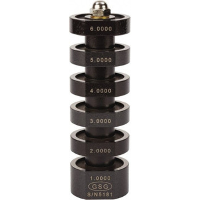 GSG Glastonbury Southern Gage 1 to 6 Caliper Calibration Master Accurate to 0.0002 SUR400000 – 35115104