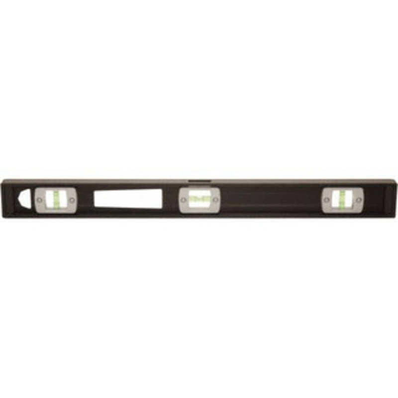 Johnson Level & Tool Magnetic 78 Long 5 Vial I-Beam Level Aluminum, Black, 3 Plumb & 2 Level Vials 3878 – 88379920