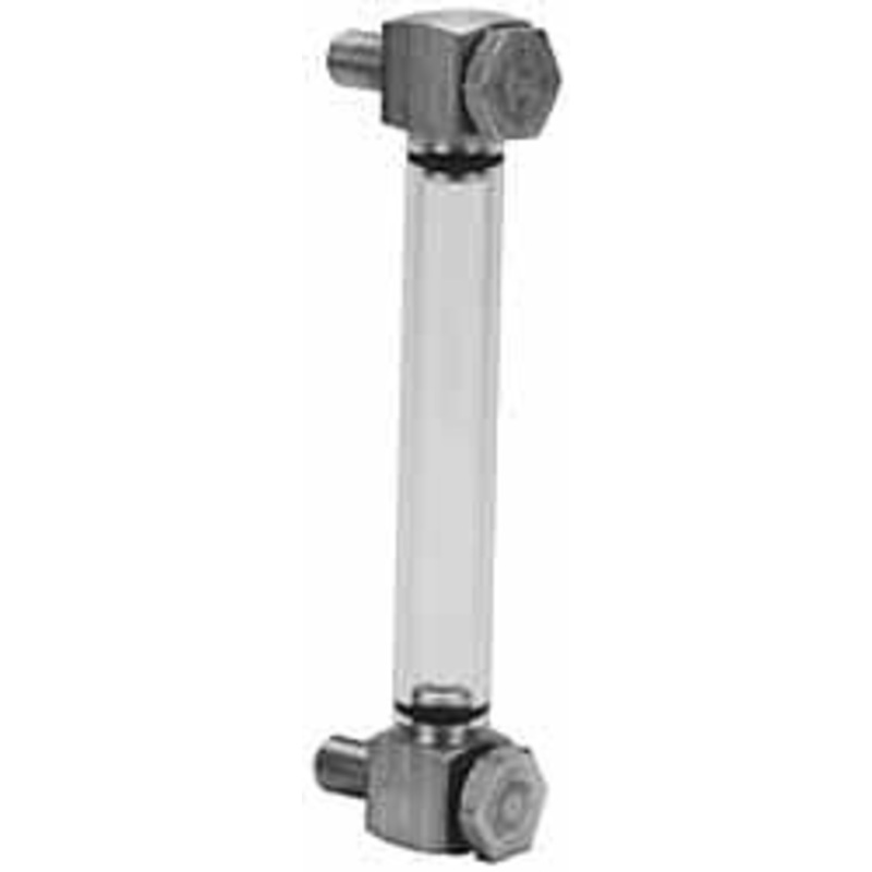 LDI Industries 1/2-20 Thread, 10-9/32 Inch Sight Length, 125 Max psi, Closed Circuit Liquid Level Rigid Plastic Sight Gauge 12 Inch Length to Center of Base, Buna-N Seal, 70 Working Temp, 225F Max G613-12-A-1 – 56477870