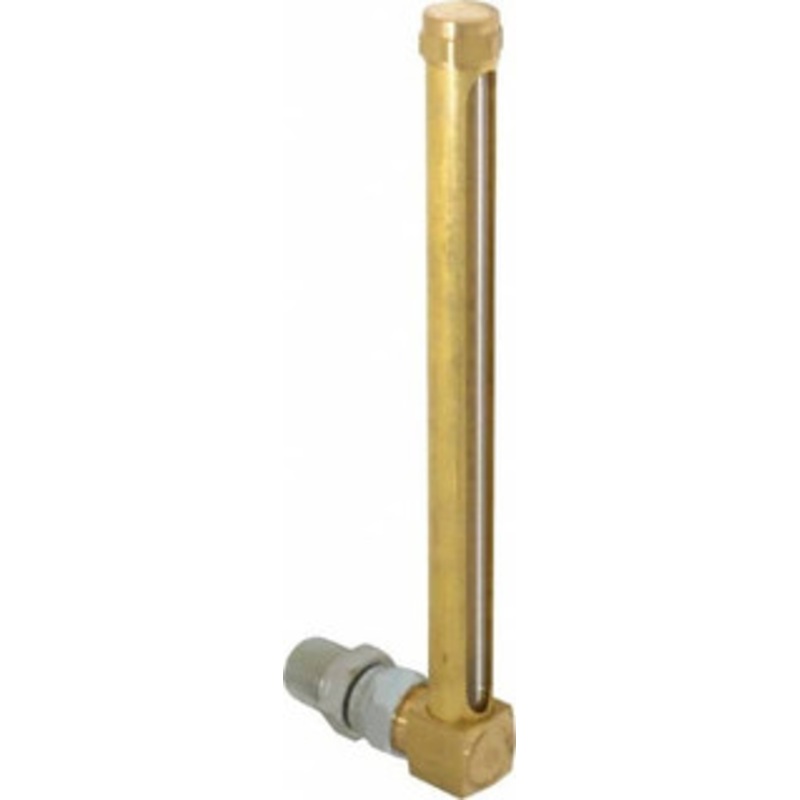 LDI Industries 7-1/2 Inch Long Sight, 1/2 Inch Thread Size, Buna-N Seal Union Coupling, Vented Oil-Level Indicators and Gauge 8-11/16 Inch Length to Center of Base G713-4 – 56477342