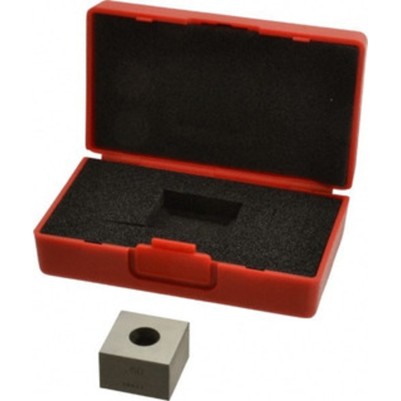 Value Collection 0.6 Square Steel Gage Block Accuracy Grade 0, Includes NIST Traceability Certification 630-73606 – 86274909