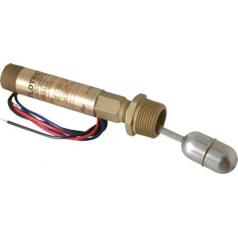 Dwyer Instruments 1 Thread, 200 Max psi, 220F Max, Liquid Level Float 0.5 Float SG, Stainless Steel Stem L6EPB-B-S-3-A – 02956449