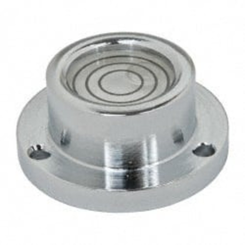 Geier & Bluhm 1 Inch Base Diameter x 0.44 Inch Overall Height, 3 Circles, Brass Bull’s Eye Circular Level 0.218 Inch Vial Diameter, 1/2 Inch Inner Diameter, 0.093 Inch Mounting Hole Diameter, 30 min Sensitivity, -40 to 160F 2-10032 – 67944744