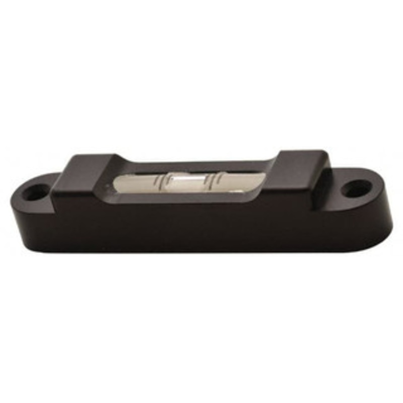 Geier & Bluhm 2-31/32 Inch Long, Horizontal, Aluminum, Plate Mounting Tubular Level 0.05 Inch Sensitivity, 9/16 Inch High/Diameter, Black Lacquer, 1 Vial 4-2003 – 67944850