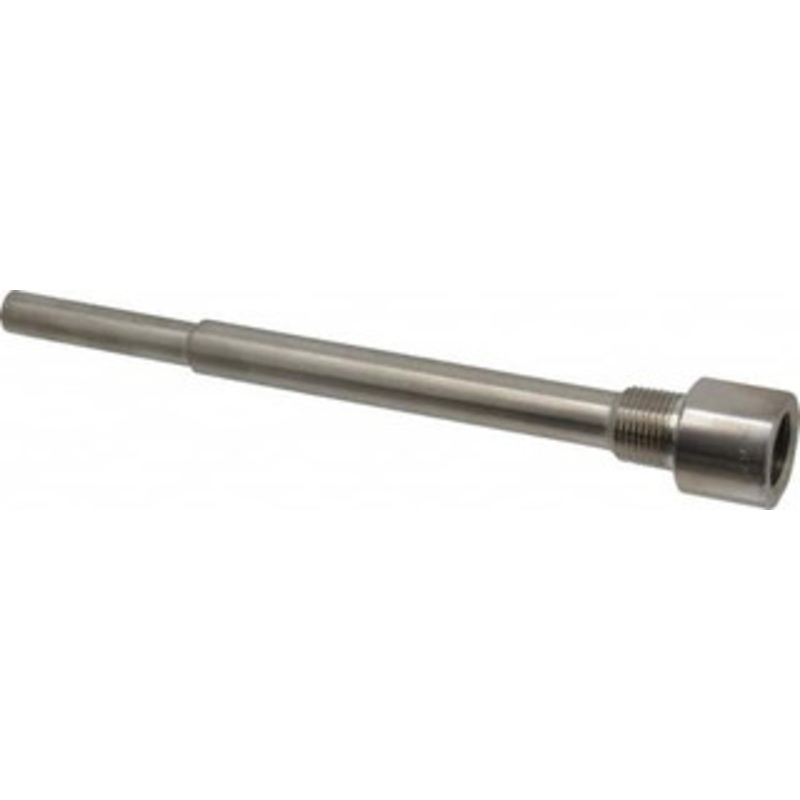 Alloy Engineering Company 9 Inch Overall Length, 1/2 Inch Thread, 304 Stainless Steel Standard Thermowell 7-1/2 Inch Insertion Length .5-260S-U7.5 – 56466733