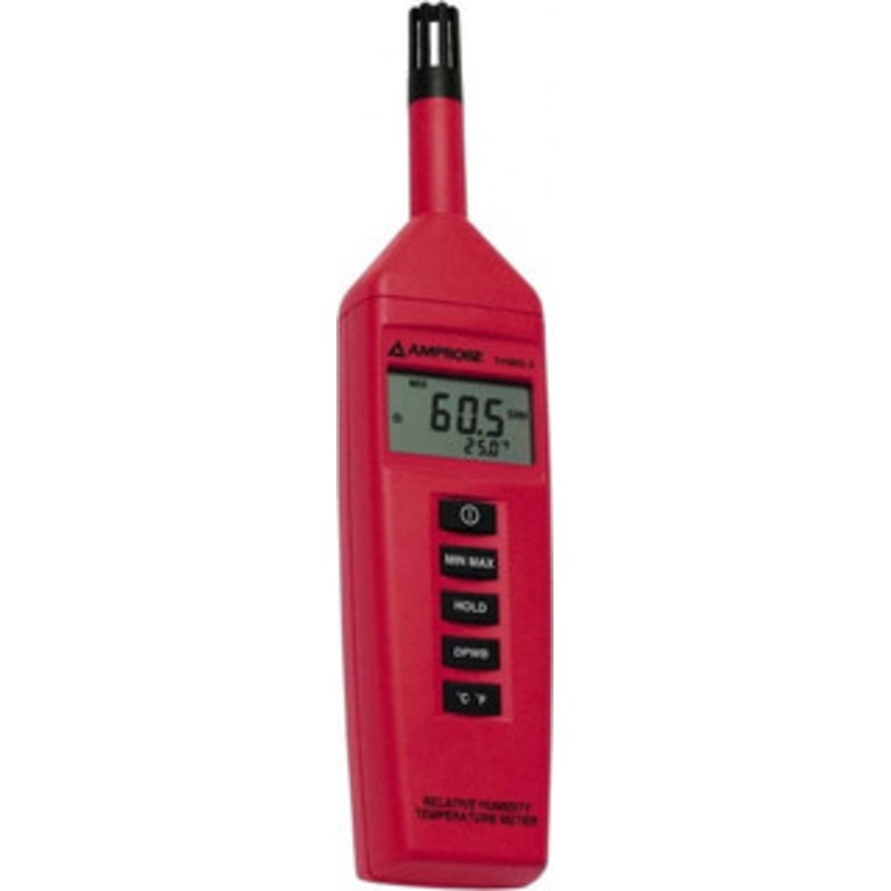 Amprobe -4 to 140F, 0 to 100% Humidity Range, Temp, Humidity and Dew Pont Recorder 3% Relative Humidity Accuracy, 0.1% RH, 0.1 F/C Resolution 3033042 – 82593641