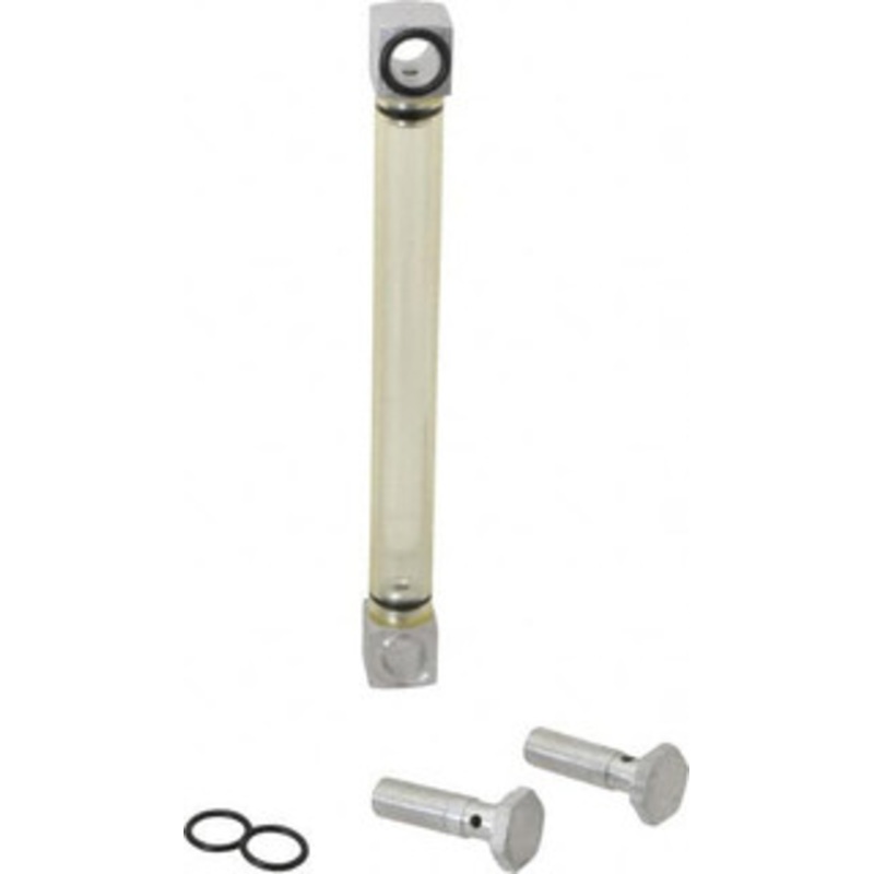 LDI Industries 1/2-20 Thread, 6-9/32 Inch Sight Length, 125 Max psi, Closed Circuit Liquid Level Rigid Plastic Sight Gauge 8 Inch Length to Center of Base, Buna-N Seal, 70 Working Temp, 225F Max G613-08-A-1 – 56477854