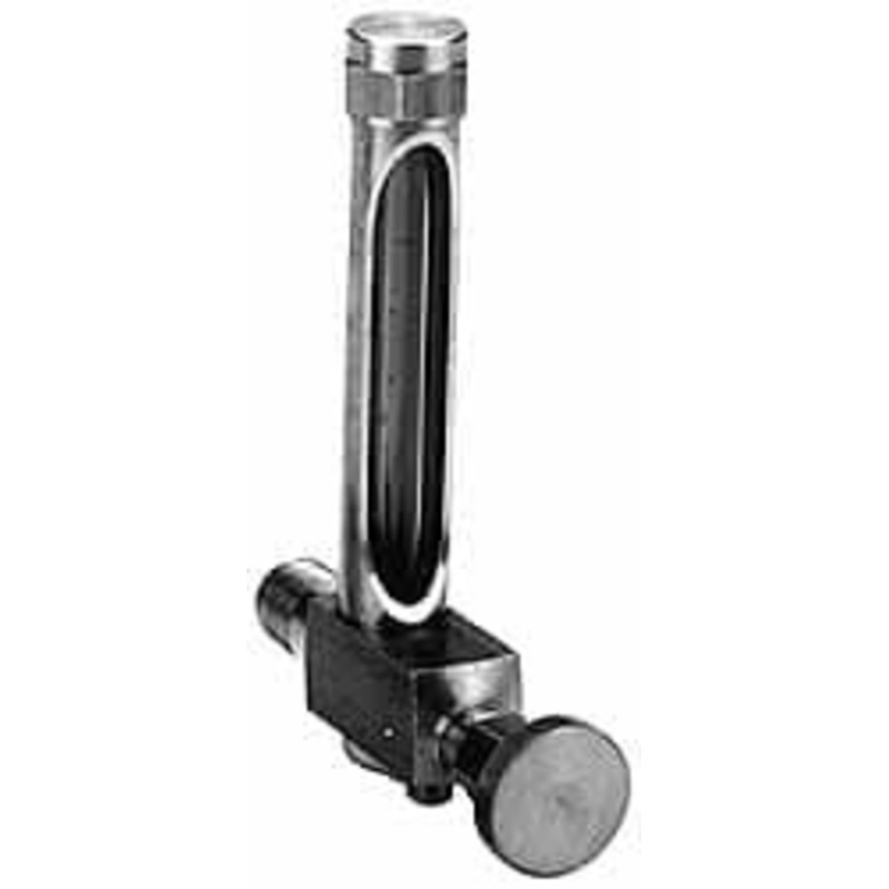 LDI Industries 1-3/8 Inch Long Sight, 3/8 Inch Thread Size, Buna-N Seal Short Elbow With Drain, Vented Oil-Level Indicators and Gauge 2-3/8 Inch Length to Center of Base G802-3 – 56477383