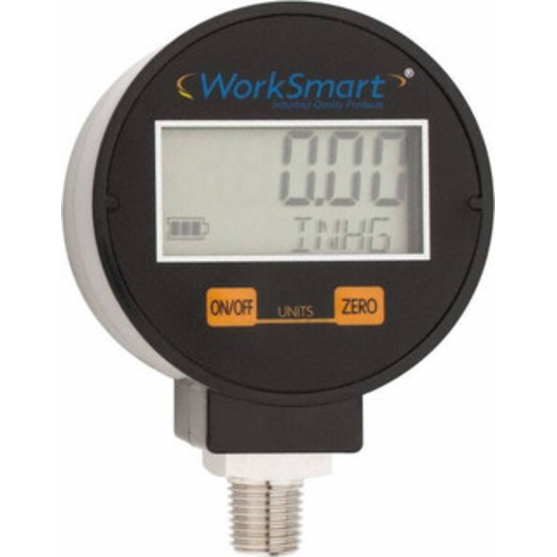 Value Collection 2-1/2 Dial, 1/4 Thread, 30-0 Scale Range, Pressure Gauge Lower Connection Mount, Accurate to 0.01% of Scale WS-PE-295 – 59274506