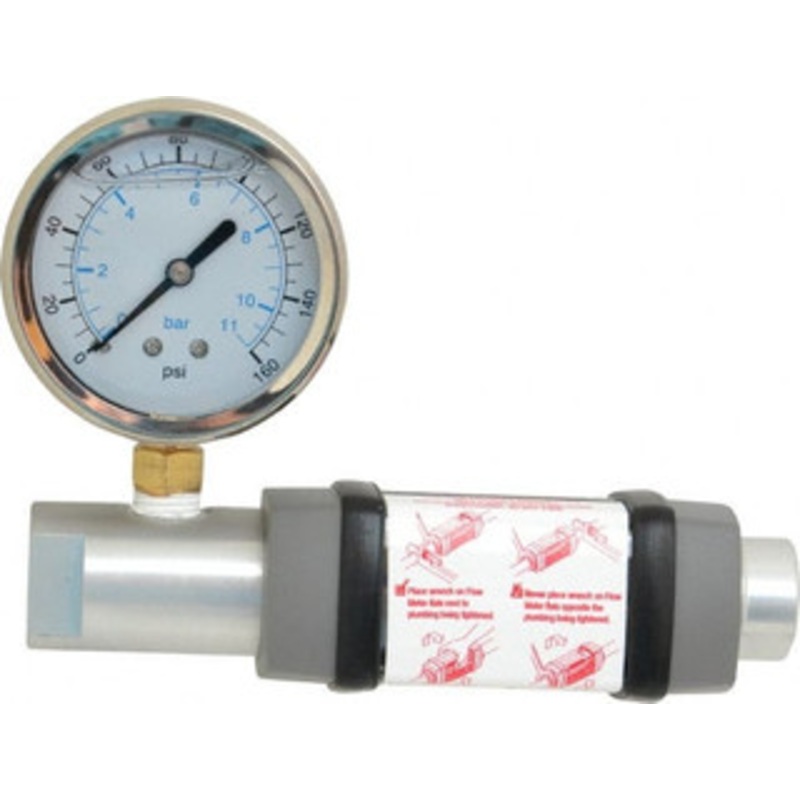 Hedland 1/4 NPTF Port Compressed Air & Gas Flowmeter 600 Max psi, 10 SCFM, Anodized Aluminum H271A-010-EG – 80095383