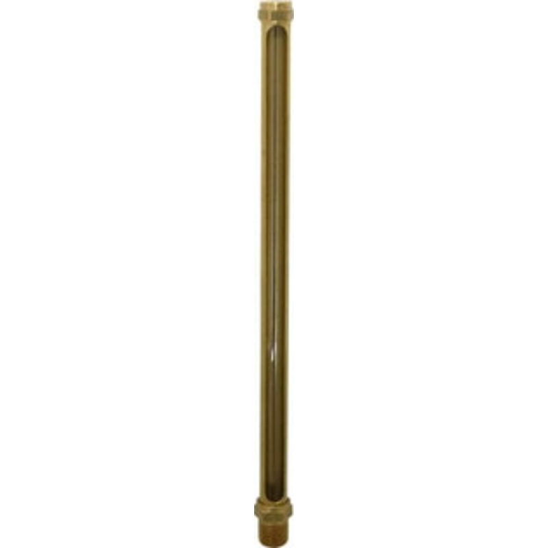 LDI Industries 12-1/2 Inch Long Sight, 1/2 Inch Thread Size, Buna-N Seal Straight to Male Thread, Vented Oil-Level Indicators and Gauge G325-4 – 56477052