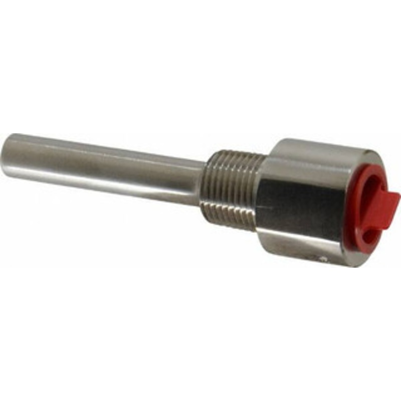 Alloy Engineering Company 4 Inch Overall Length, 1/2 Inch Thread, 304 Stainless Steel Standard Thermowell 2-1/2 Inch Insertion Length .5-260S-U2.5 – 56466550