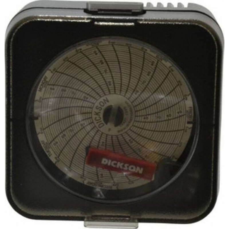 Dickson 50 to 96F, Temp Recorder 3 Inch Diameter, Battery Operated SC387 – 00080135