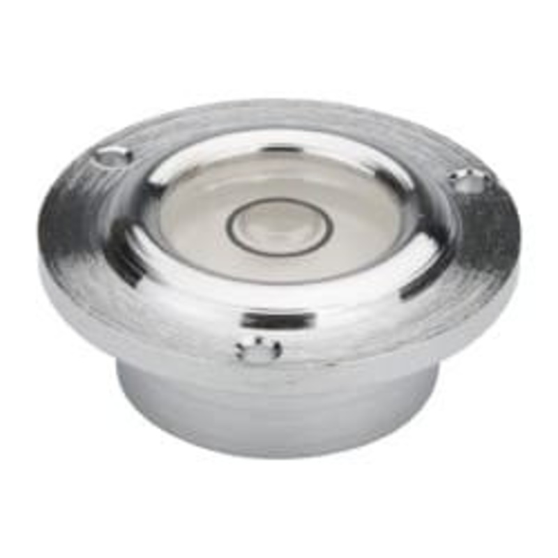 Geier & Bluhm 11/16 Inch Base Diameter x 0.41 Inch Overall Height, 1 Circle, Brass Bull’s Eye Circular Level 0.22 Inch Vial Diameter, 1/2 Inch Inner Diameter, 0.07 Inch Mounting Hole Diameter, 0.1 Inch Sensitivity, -40 to 165F 2-10018 – 67944843