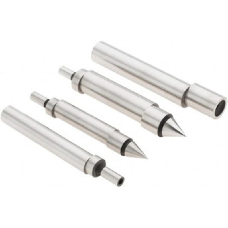GROZ USA Double, Single End, Edge Finder Set Ball, Conical, Cylindrical Head Type, Includes 4 Attachments, 4 Pieces EF/1-5-6-8/ST – 56451040