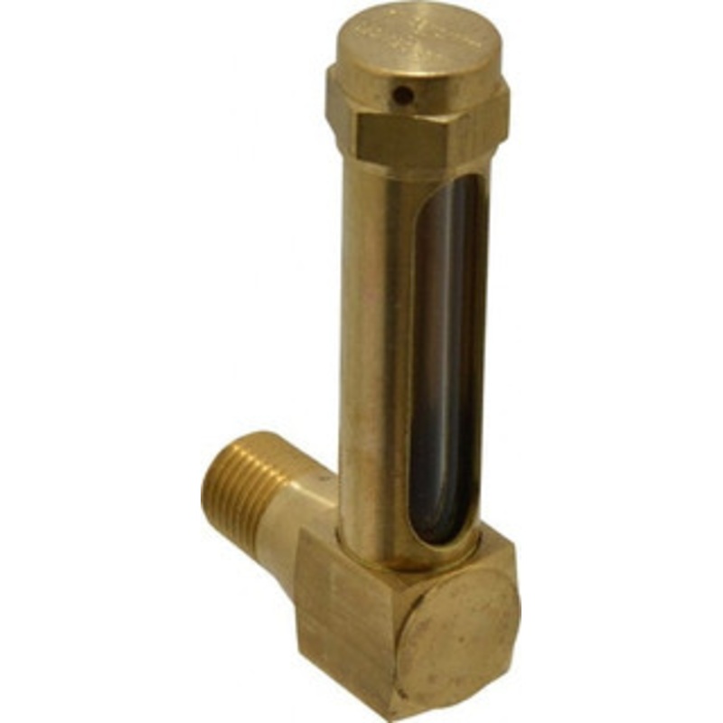 LDI Industries 1-7/8 Inch Long Sight, 1/4 Inch Thread Size, Buna-N Seal Short Elbow, Vented Oil-Level Indicators and Gauge 2-7/8 Inch Length to Center of Base G103-2 – 56476690